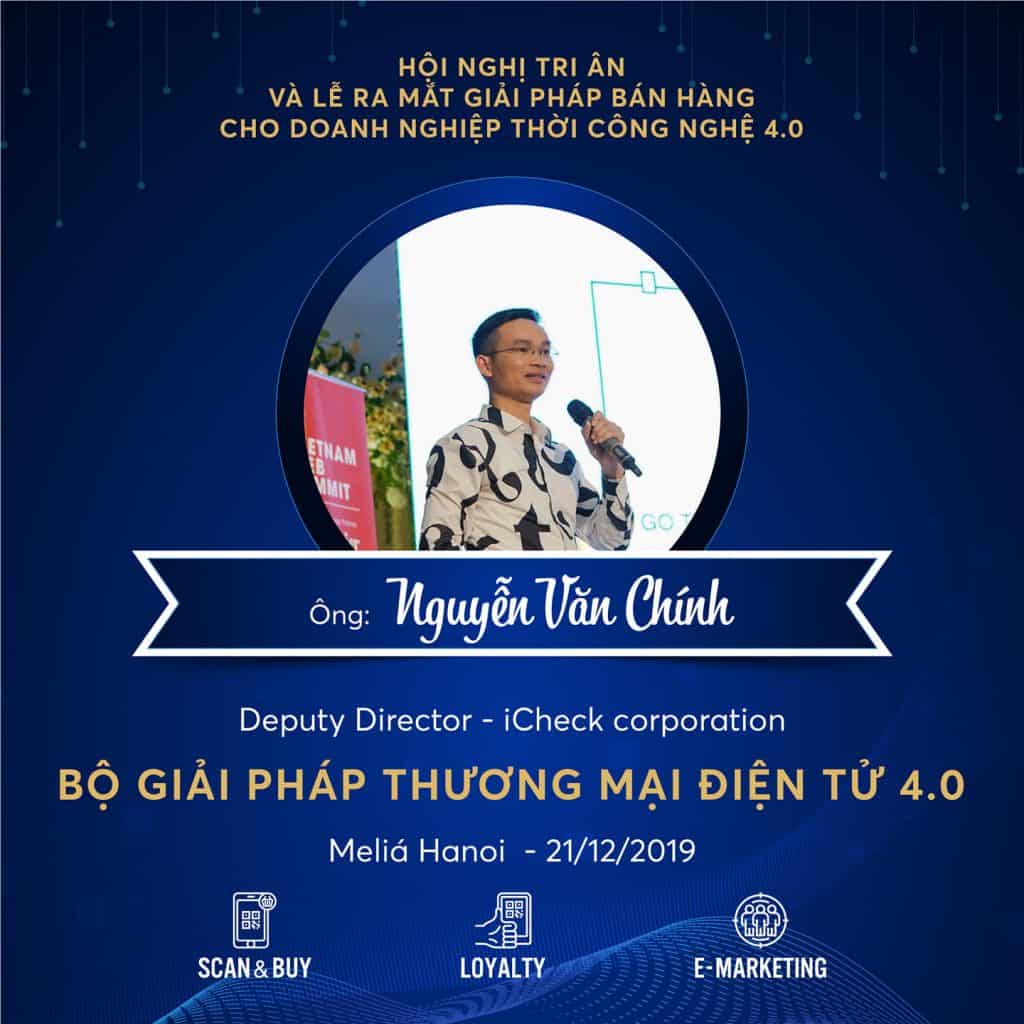Nguyễn Văn Chính Deputy Director iCheck